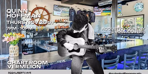 Quinn Hoffman - Live at Chart Room - Vermilion