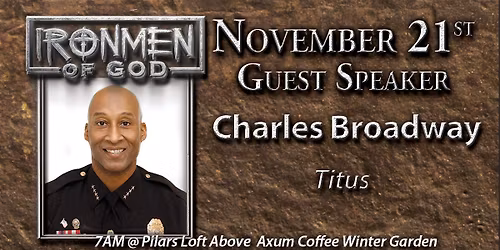 November 2025 IronMen of God Coffee