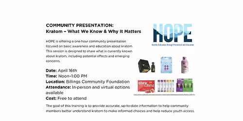 Kratom- What We Know & Why It Matters