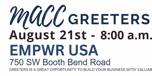 Chamber Greeters at EMPWR USA