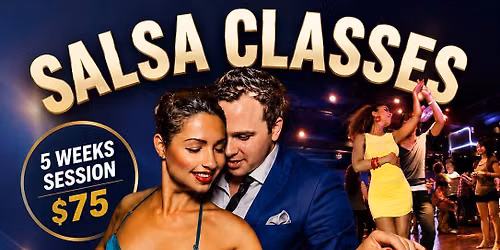 salsa classes Wednesdays & Sundays Caribbean touch studio