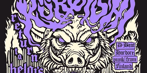 K\u00fcr\u00f8ishi (Finland) + Under the Ashes + B\u00f6mber