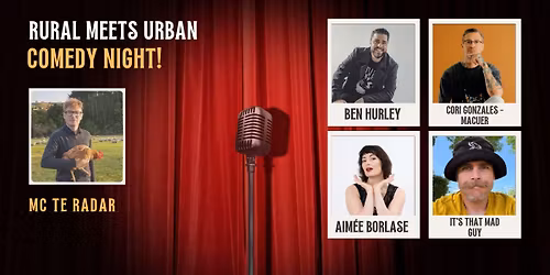 Rural Meets Urban Comedy Night 2026