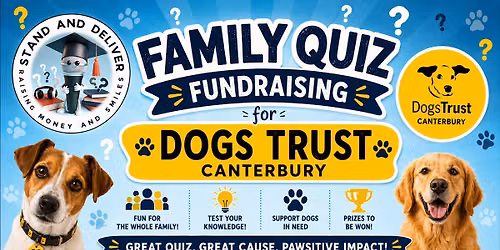 Family Quiz - Fundraising for Dogs Trust Canterbury! — La Salle Verte
