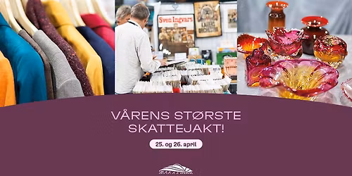 Antikk-, retro- og samlermarked -V\u00e5rens st\u00f8rste skattejakt!