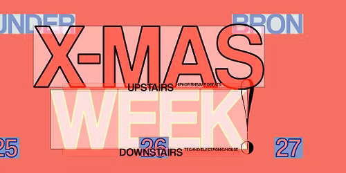 \u2605 X-MAS DAY \u2605 LJUDTENDENS presents: Parallax Deep, Flord King, Nico O'Konor, Morgan Rydin \u2605