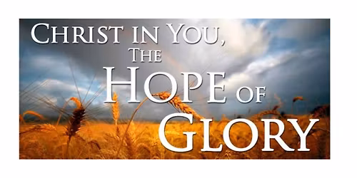 Parish Mission "Christ in you, the Hope of Glory"
