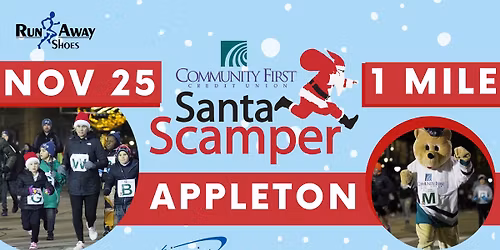 Community First Credit Union Santa Scamper | 4imprint Race Series