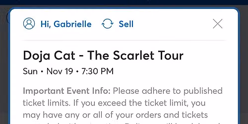 Doja Cat Atlanta Tickets