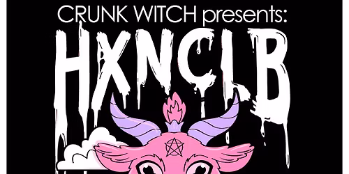 CRUNK WITCH w\/ JELLY DIVER, MIKAL KHILL & JANUARY KNIFE at The Milestone on Sunday October 26th 2025