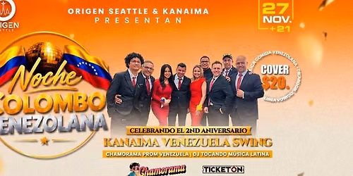 NOCHE COLOMBO VENEZOLANA EN SEATTLE 
