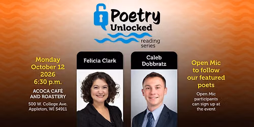 Felicia Clark & Caleb Dobbratz Poetry Reading