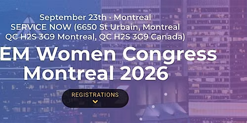 STEM Women Congress Montreal 2026