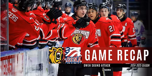 Parking Sudbury Wolves at Owen Sound Attack