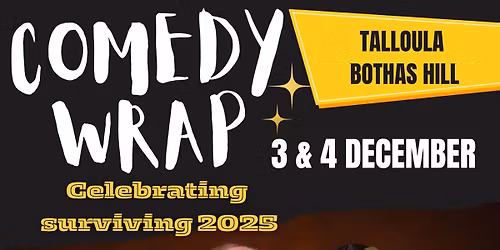 Comedy Wrap with Aaron McIlroy and Lisa Bobberts