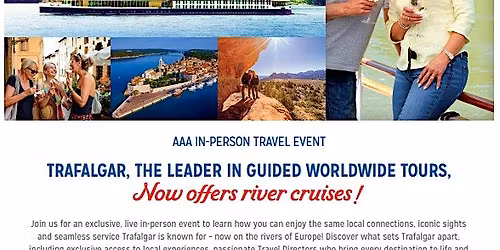 AAA and Trafalgar River Cruises