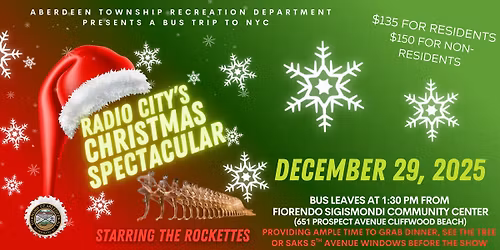 Radio City\u2019s Christmas Spectacular Bus Trip \u2728\ud83c\udf84