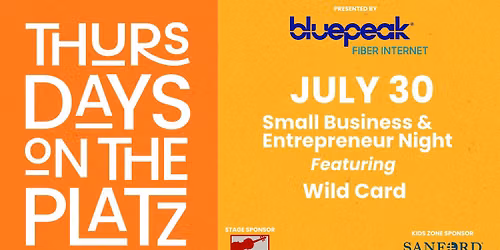 Thursdays on the Platz: Small Business & Entrepreneur Night with Wild Card