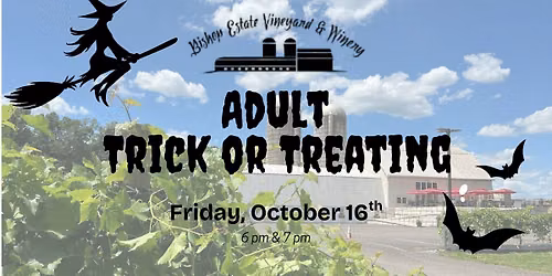 Adult Trick or Treating at Bishop Estate Vineyard & Winery