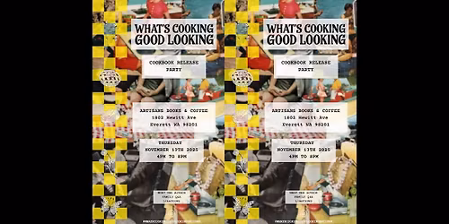 What's Cooking, Good Looking recipes release!