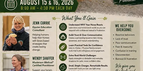 Two Minds, One Mission: Building SAFE and Trusting Partnership w\/Brain-Centered Horsemanship 