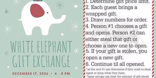 North Fort Worth Book Club: Celebration of the Holidays and Gift Exchange
