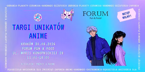 Tragi Unikatów Anime | Kraków | 30.08.2026