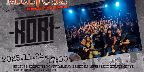 M\u00c9LIUSZ Library LIVE Session - KORI