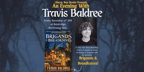 An Evening with Fantasy Author Travis Baldree