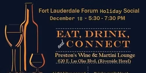 Fort Lauderdale Forum Holiday Social