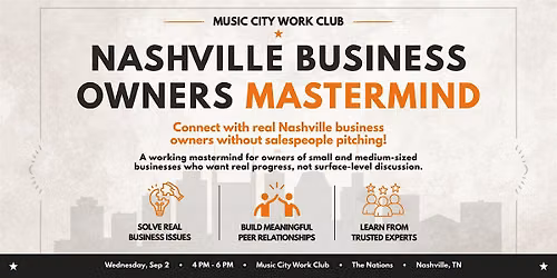 Nashville Business Owners Mastermind