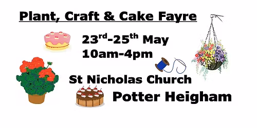 Plant, Craft and Cake Fayre