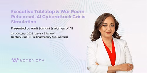 Executive Tabletop & War Room Rehearsal: AI Cyberattack Crisis Simulation