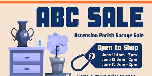 Sacred Heart ABC Garage Sale