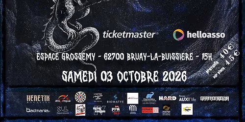 A\u00dcTF\u00cbST 2026 Jour 2 - SEPTICFLESH - SHAARGHOT - BENIGHTED - ASHEN - PROFANITY - S. S. SUCKERS