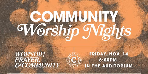 Community Worship Night! 