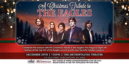 A Christmas Tribute to The Eagles - Morgantown, WV