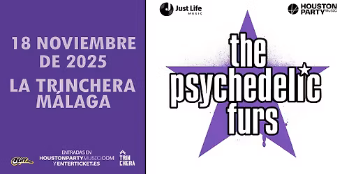The Psychedelic Furs - 18 noviembre, M\u00e1laga