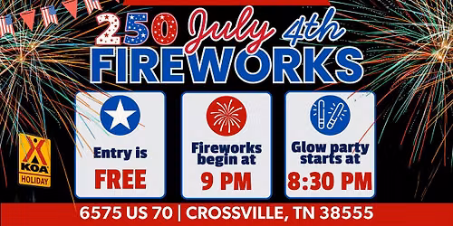 4th of July Fireworks & Glow Party