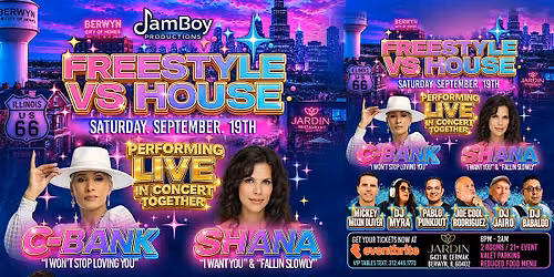 HOUSE VS FREESTYLE with C-BANK & SHANA
