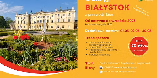 Odkryj Bia\u0142ystok z przewodnikiem - spacer 2 h