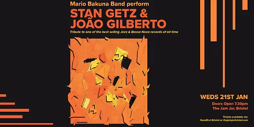 Mario Bakuna Band perform Getz \/ Gilberto