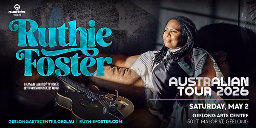 Ruthie Foster (US) at Geelong Arts Centre