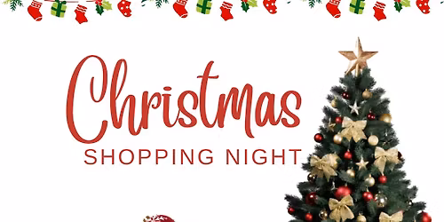 Christmas Shopping Evening