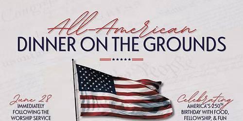All-American Dinner on the Grounds
