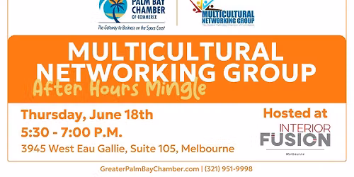  Multicultural Networking Group After Hours Mingle! Multicultural Networking Group After Hours Mingl