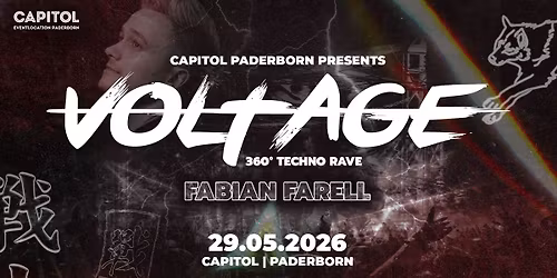 VOLTAGE ROOM l 360 GRAD STAGE TECHNO RAVE 