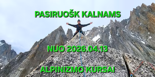 Alpinizmo kursai Vilniuje