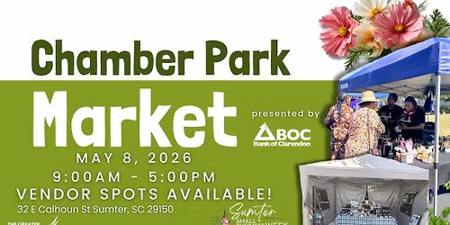Chamber Park Market: Small Business Week presented by Bank of Clarendon