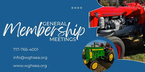 General membership Meeting